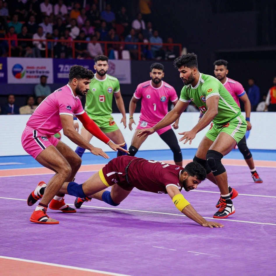 একই মাদুরে পঁচাত্তর মিনিটের ফাঁক: এশিয়ান গেমসের সেমিফাইনালে ভারতের কাবাডি, যেখানে ‘অপরাজিত’ কোনো ছাড়পত্র নয়